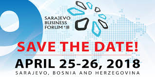 Sarajevo biznis forum 25. i 26. 4. 2018.