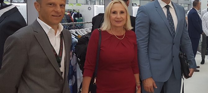 Generalna konzulica Ruzmira Tihić Kadrić sa podpredsjednikom Vanjskotrgovinske komore BiH Vjekoslavom Vukovićem posjetila sajam tekstila u Minhenu