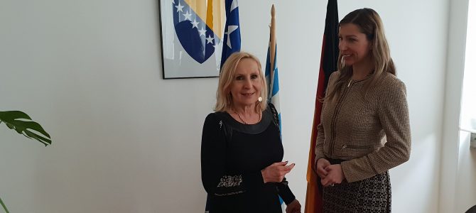 Sastanak generalne konzulice sa Vildanom Bijedić, povratnicom u BIH