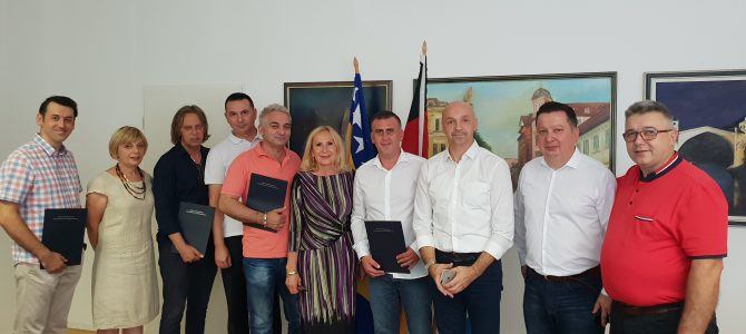 Dodjela  zahvalnica u Generalnom konzulatu BiH u Minhenu