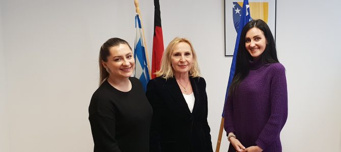 Predstavnice grupacije Hoteli Ilidža u Generalnom konzulatu BiH u Minhenu