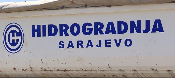 Ponovljen javni oglas za prodaju privrednog subjekta Hidrogradnje d.d.Sarajevo u stečaju putem usmenog javnog nadmetanja